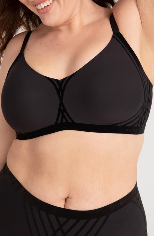 Honeylove Silhouette Wireless Bra In Vamp