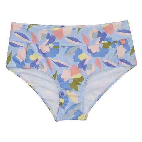 Paloma Abstract Floral Swim Briefs