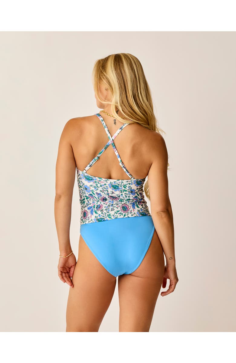 Carve Designs Serenity Compression Tankini, Alternate, color, Cloud Multifloral