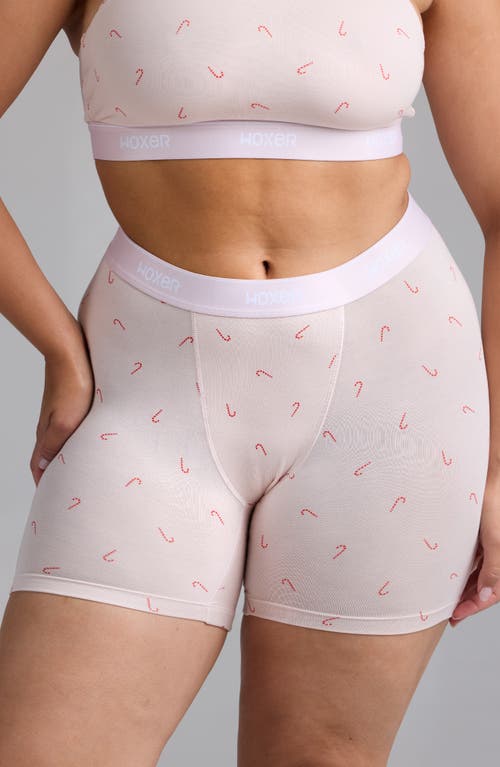 Woxer Baller High Rise Ultrasoft Boxer Briefs In White