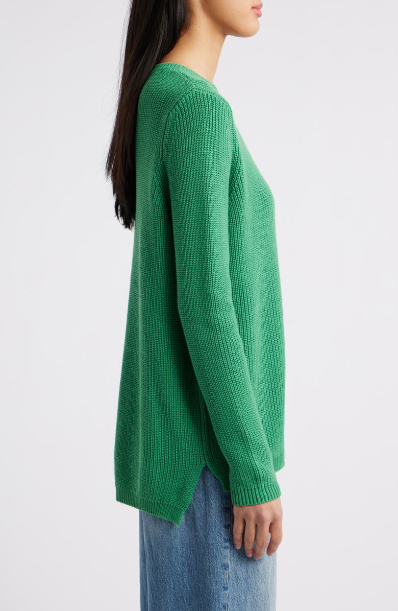 525 America Emma High-Low Sweater, Alternate, color, Ivy Green