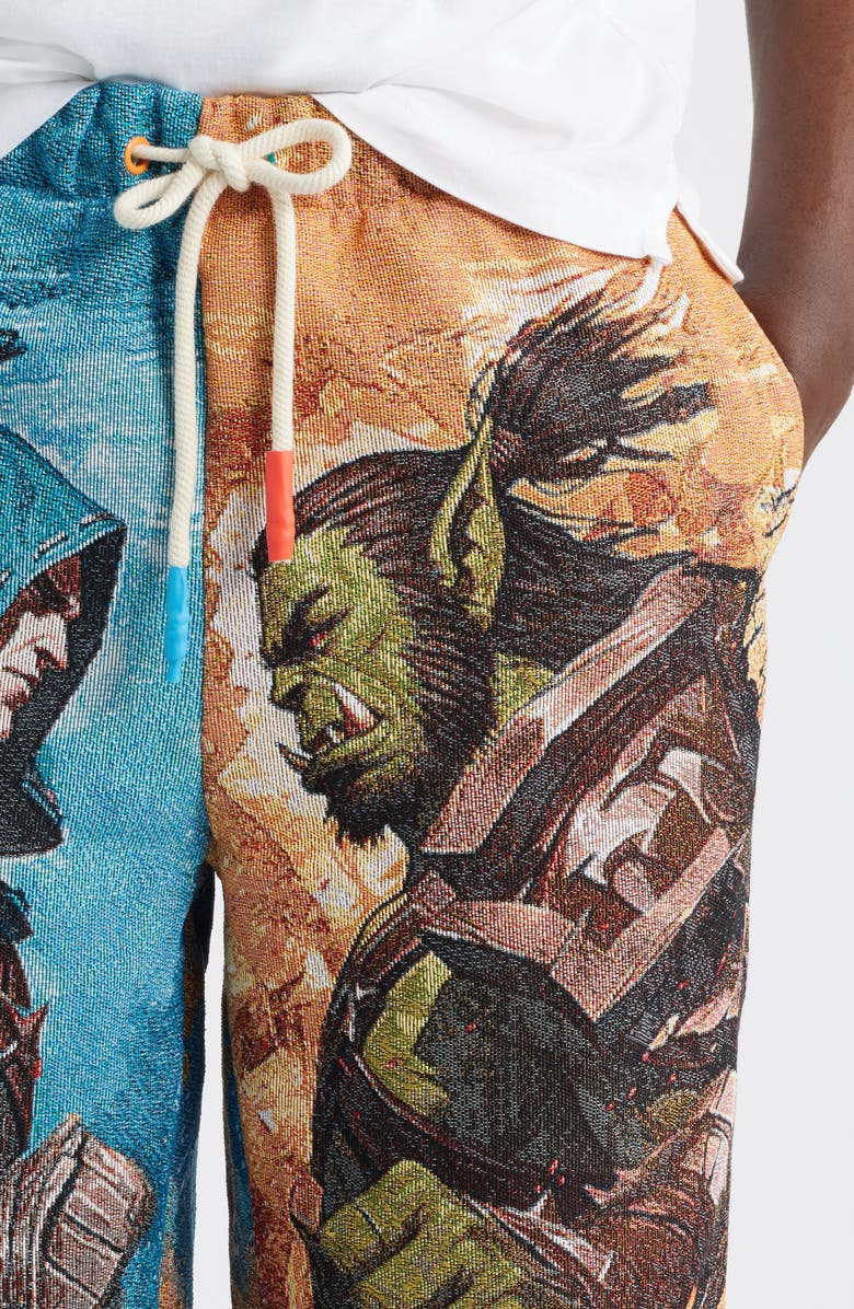 VERYRARE Thorns/War Drawstring Pants, Alternate, color, Bicolor