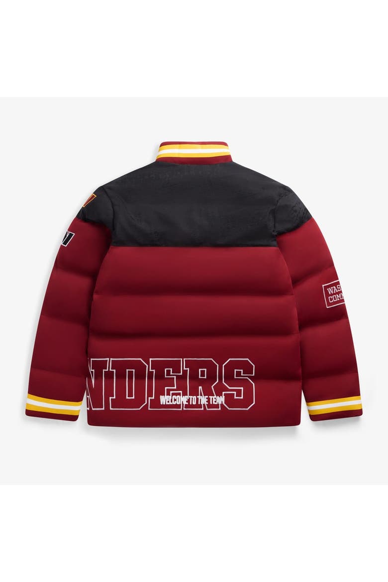 Unisex  Burgundy Washington Commanders Team Puffer Jacket, Alternate, color, Burgundy