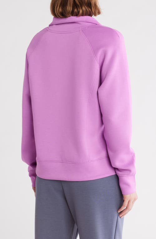 Apana Stellar Scuba Quarter Zip Pullover In First Bloom