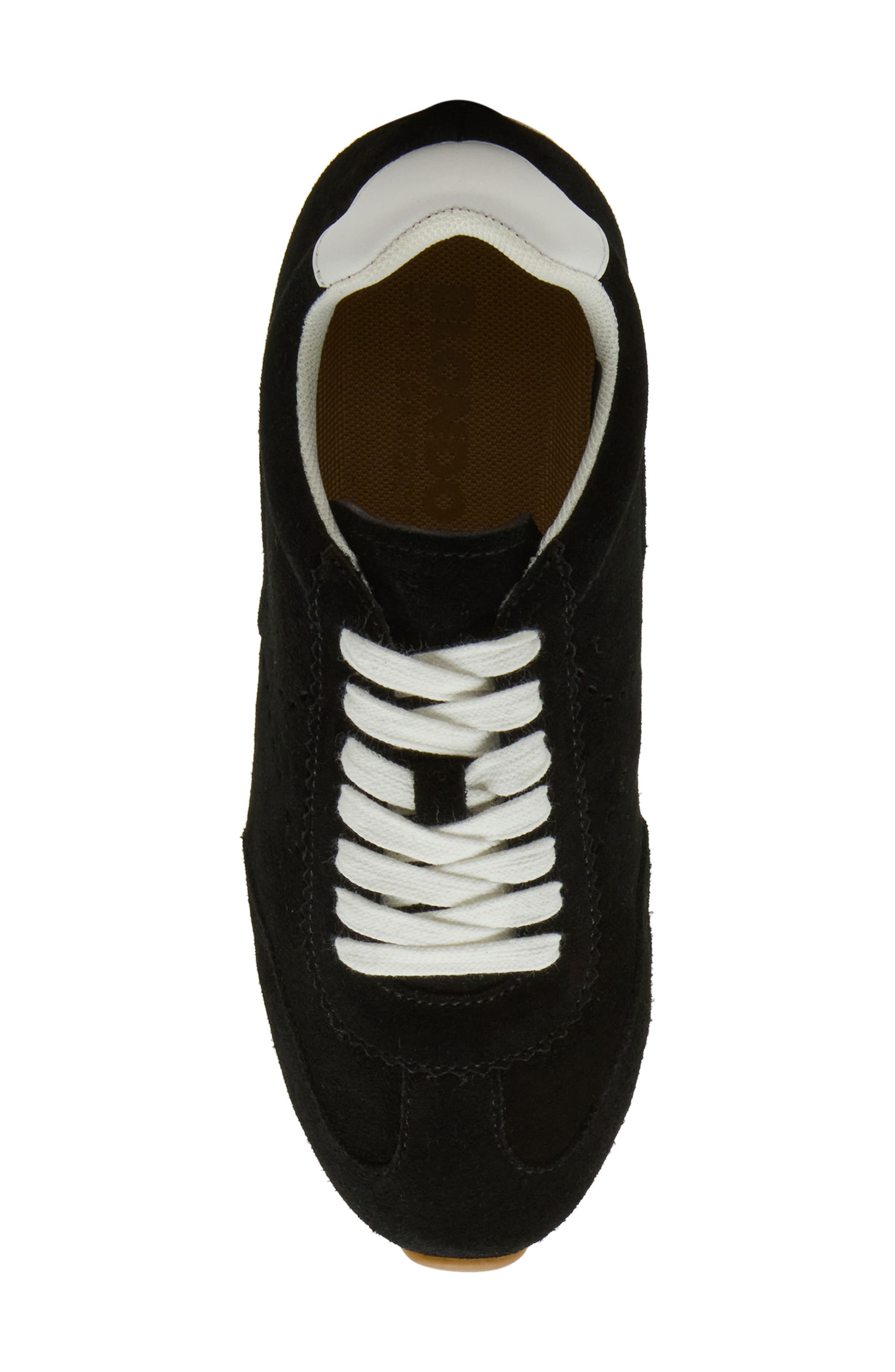 Blondo Carmen Waterproof Sneaker, Alternate, color, Black Suede