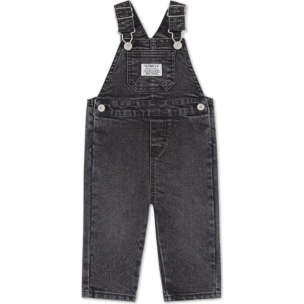Levi's Denim Overalls In Black