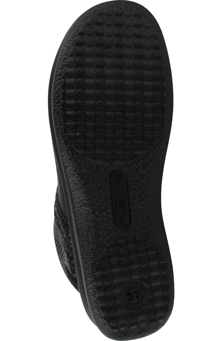 Flexus by Spring Step Flexia Slingback Flat, Alternate, color, Black