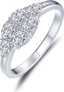 Lafonn Cluster Lab Created Diamond Ring