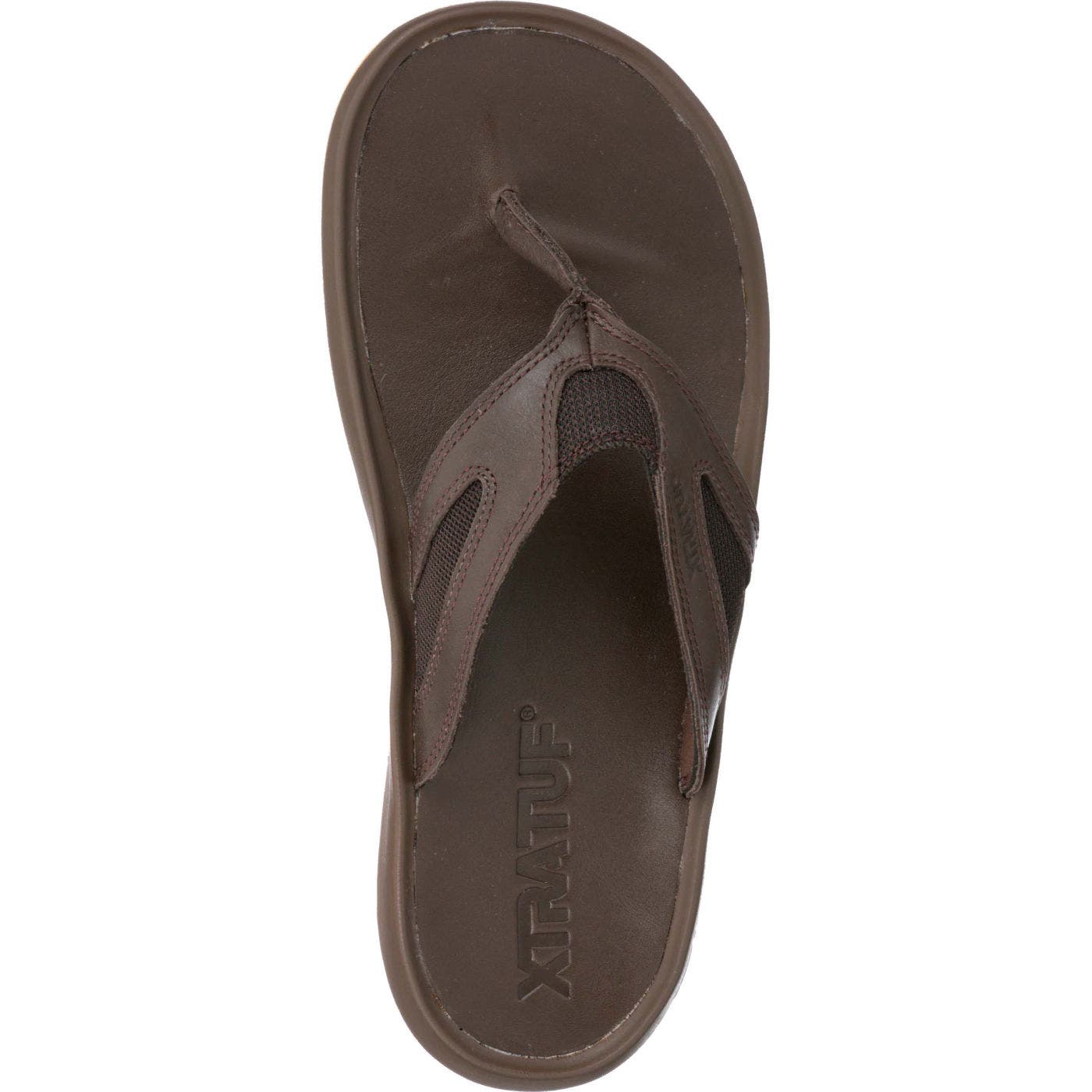 XTRATUF Men's South Shore Leather Flipflop, Alternate, color, 
