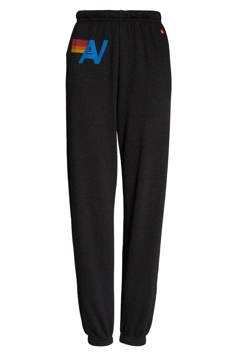 AV Sweatpants, Alternate, color, BLACK