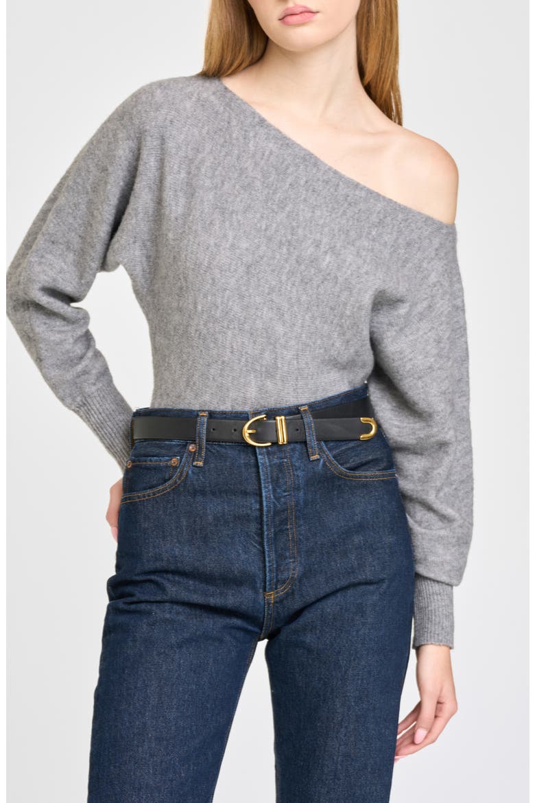 Annelisa Boatneck Sweater, Alternate, color, HEATHER GREY