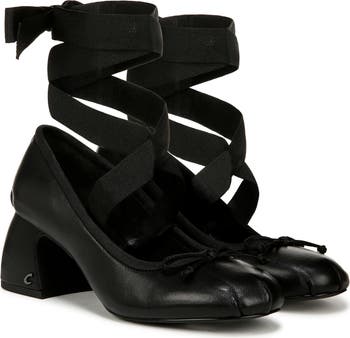 Della Ankle Tie Pump