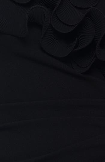 Wire Trim Off the Shoulder Sheath Dress