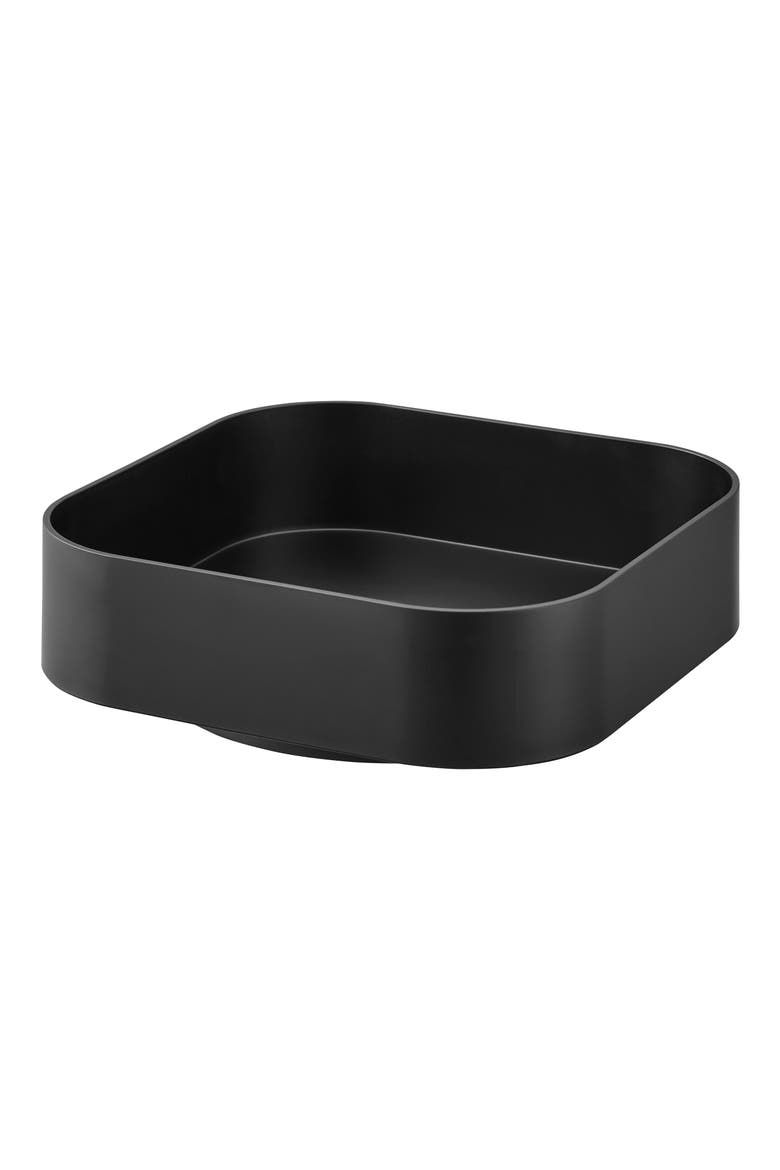 Square Lazy Susan, Main, color, BLACK
