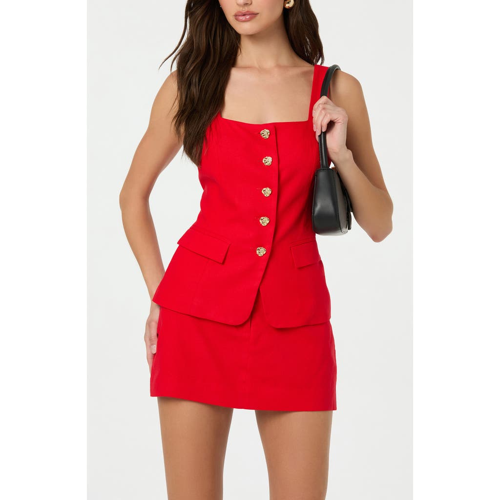 Astr The Label Square Neck Vest