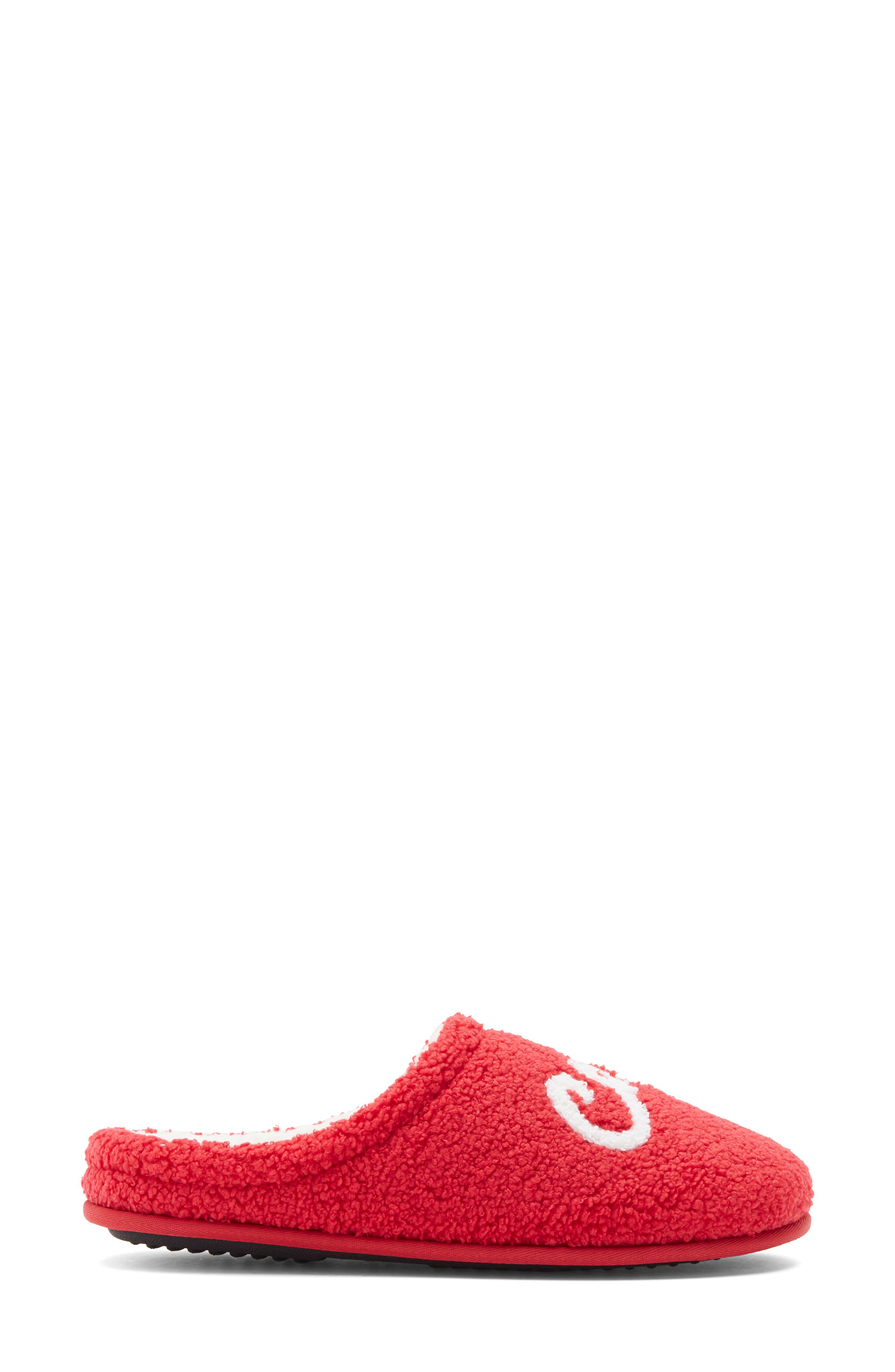 Cozy Crew Slipper, Alternate, color, RED