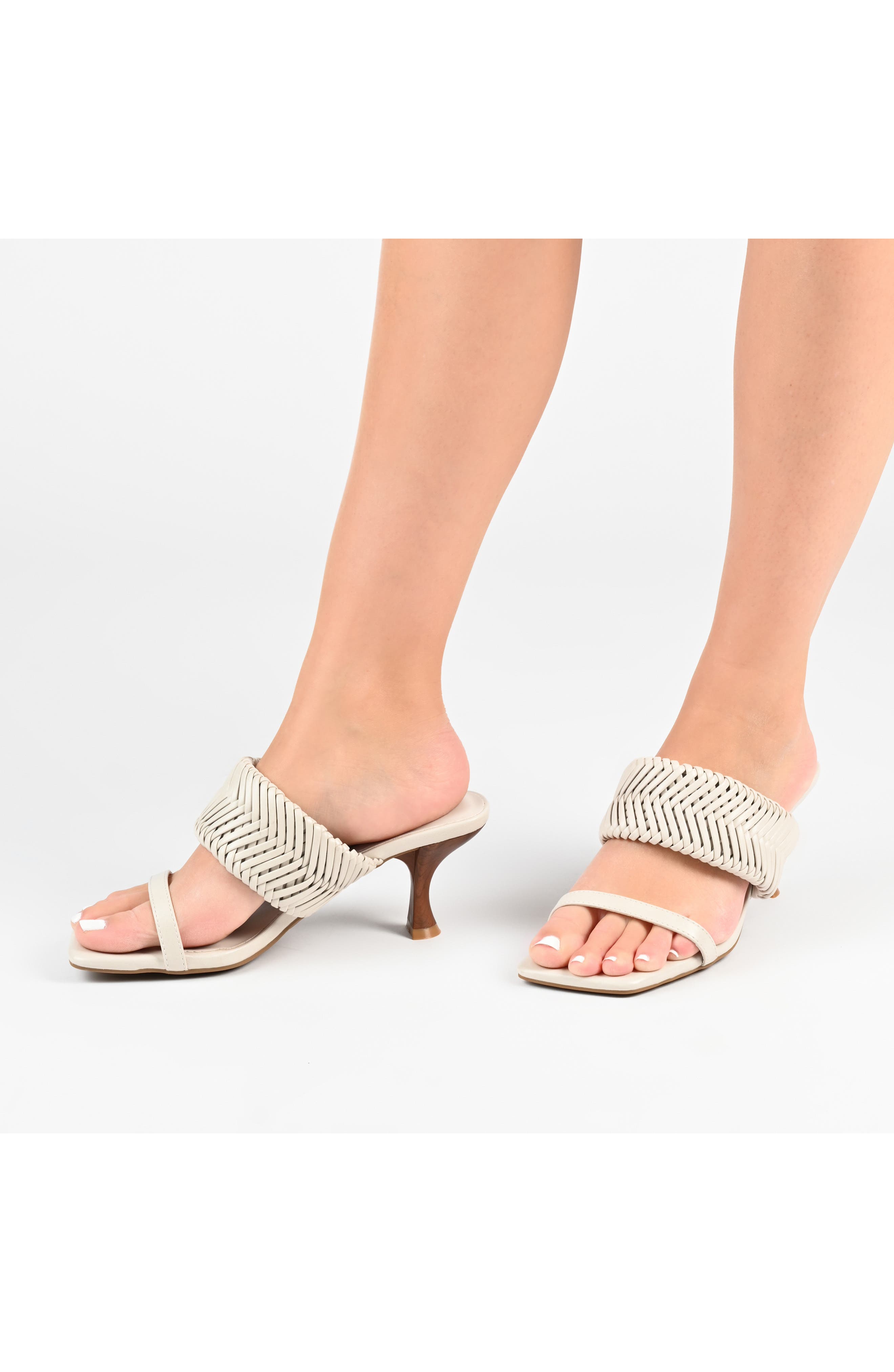 Journee Collection Monyka Sandal, Alternate, color, Black