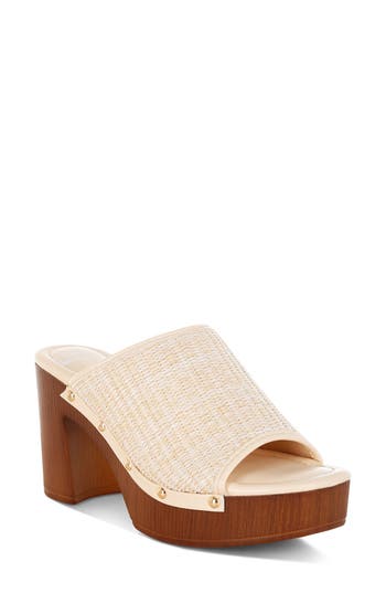 Rag & Co Marengo Platform Sandal In Sand