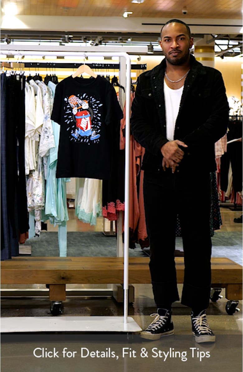 Kids' Boxy Slam Dunk Graphic T-Shirt, sales video thumbnail