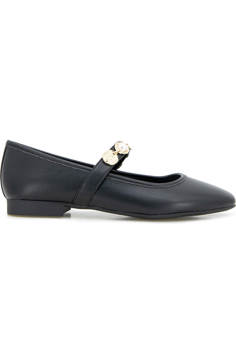 Kensie Eliane Mary Jane Flat, Alternate, color, Black