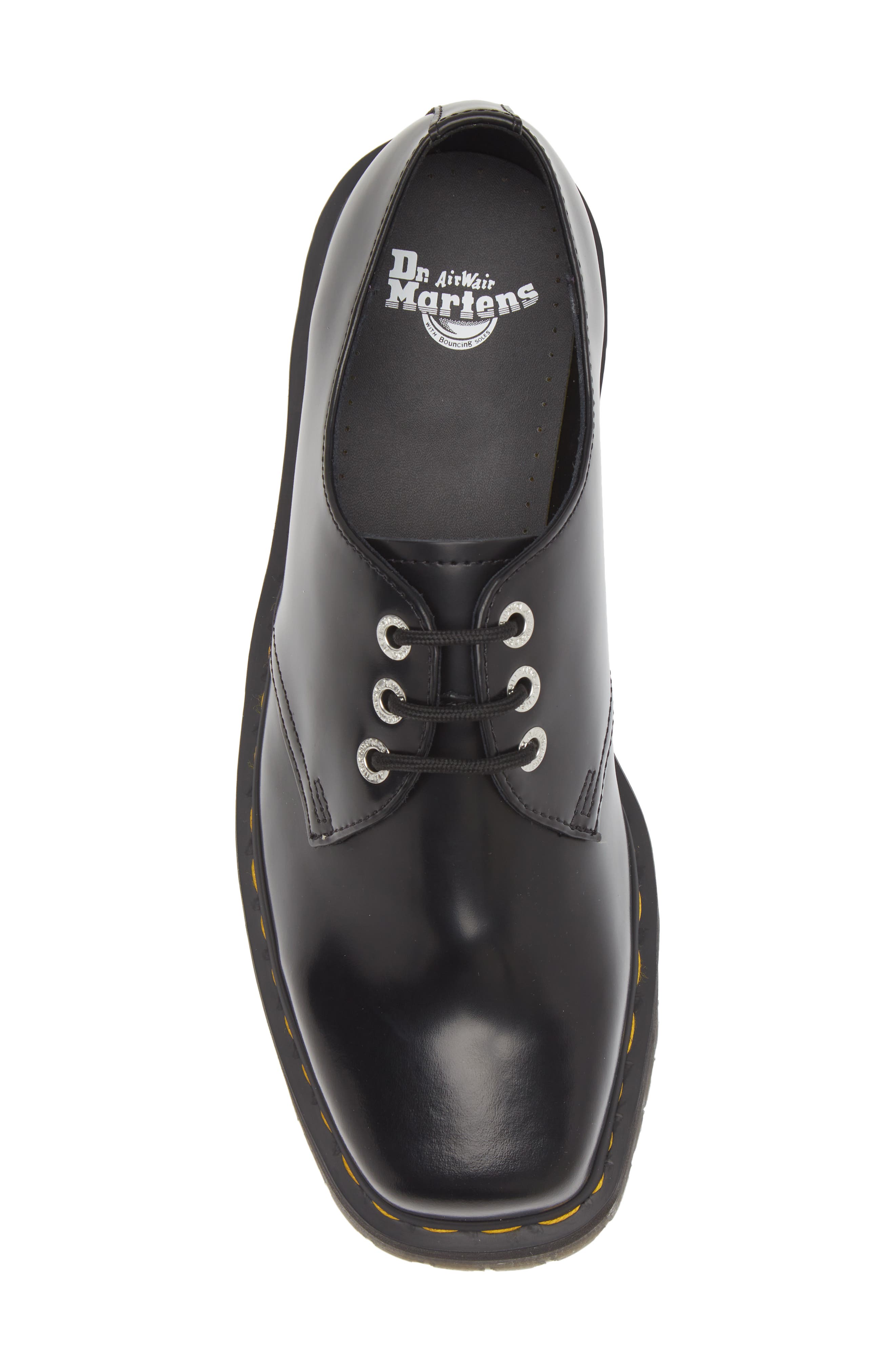 Dr. Martens 1461 Quad Square Toe Platform Oxford, Alternate, color, 