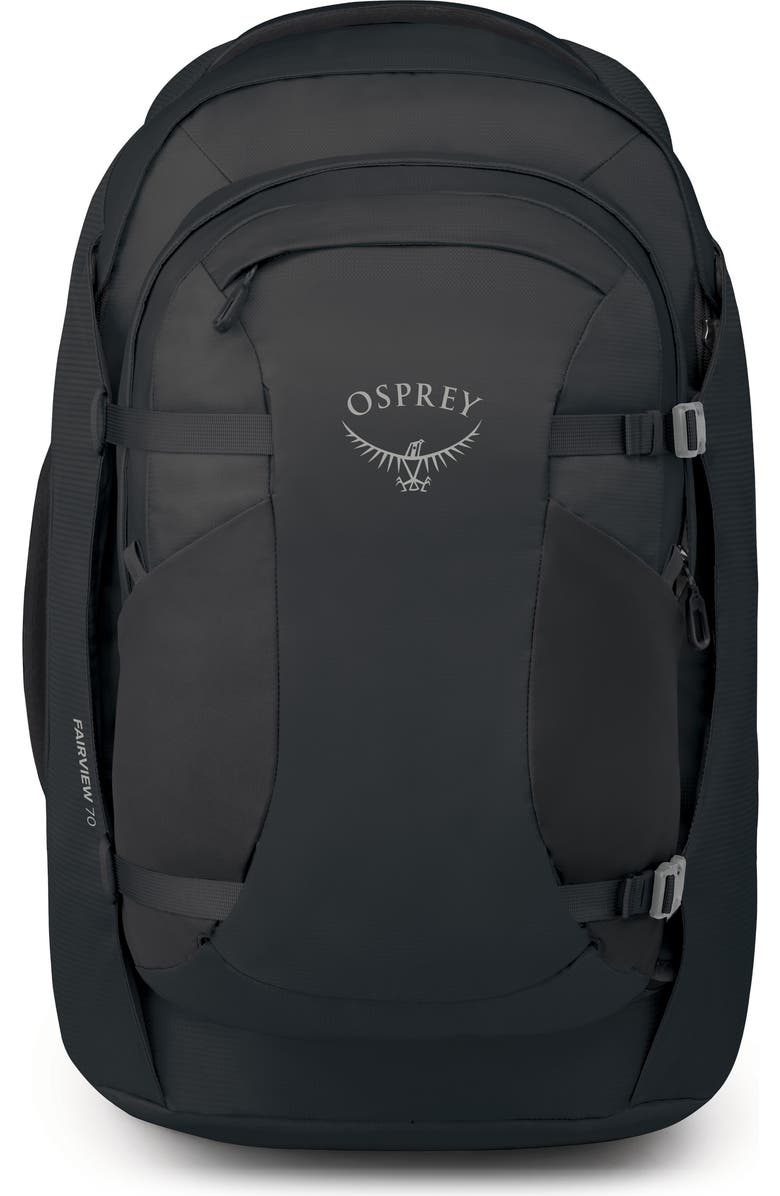 Osprey Fairview 70 Backpack, Main, color, Black/Black
