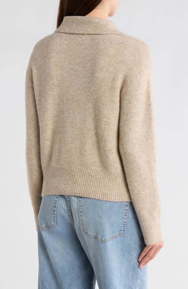 1.STATE Spread Collar Sweater, Alternate, color, Oatmeal