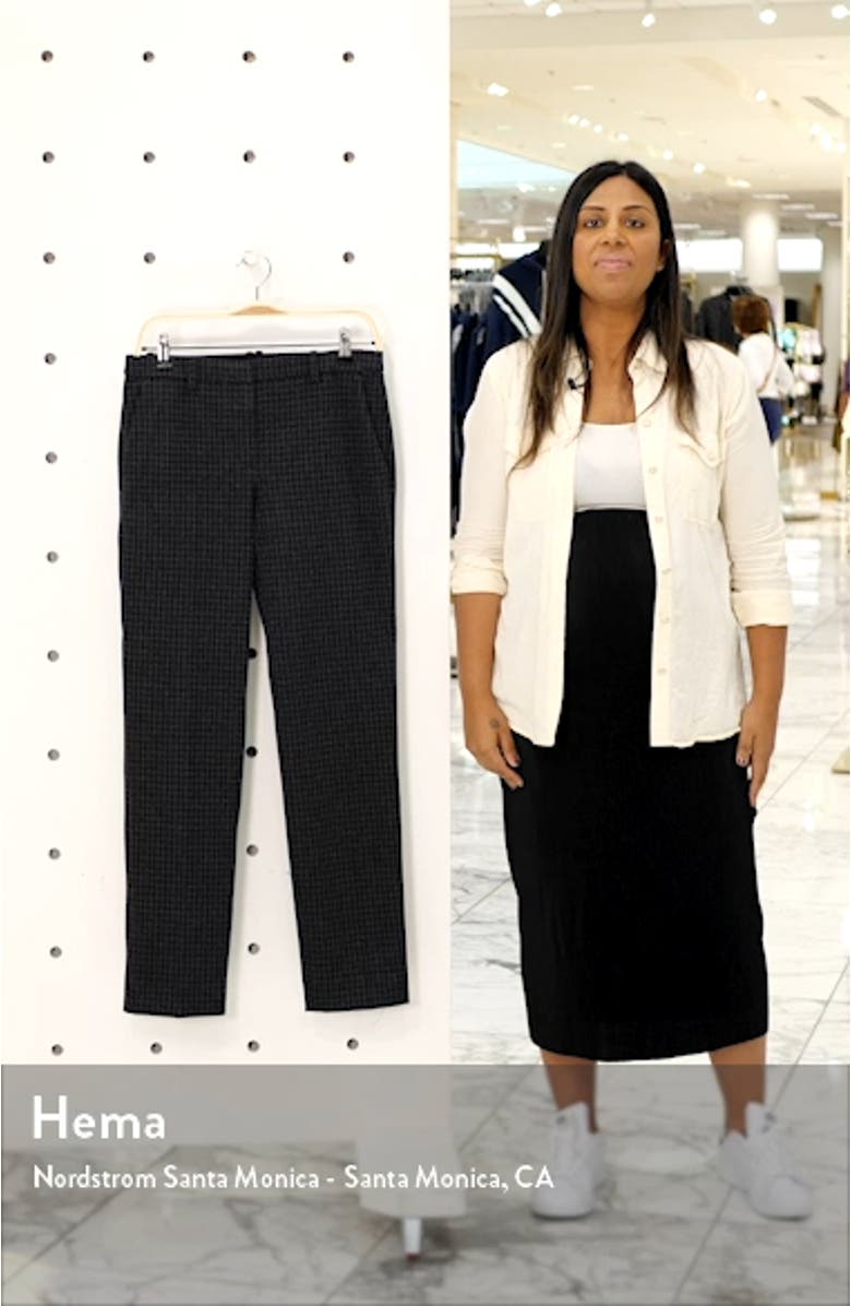 Houndstooth Slim Pants, sales video thumbnail