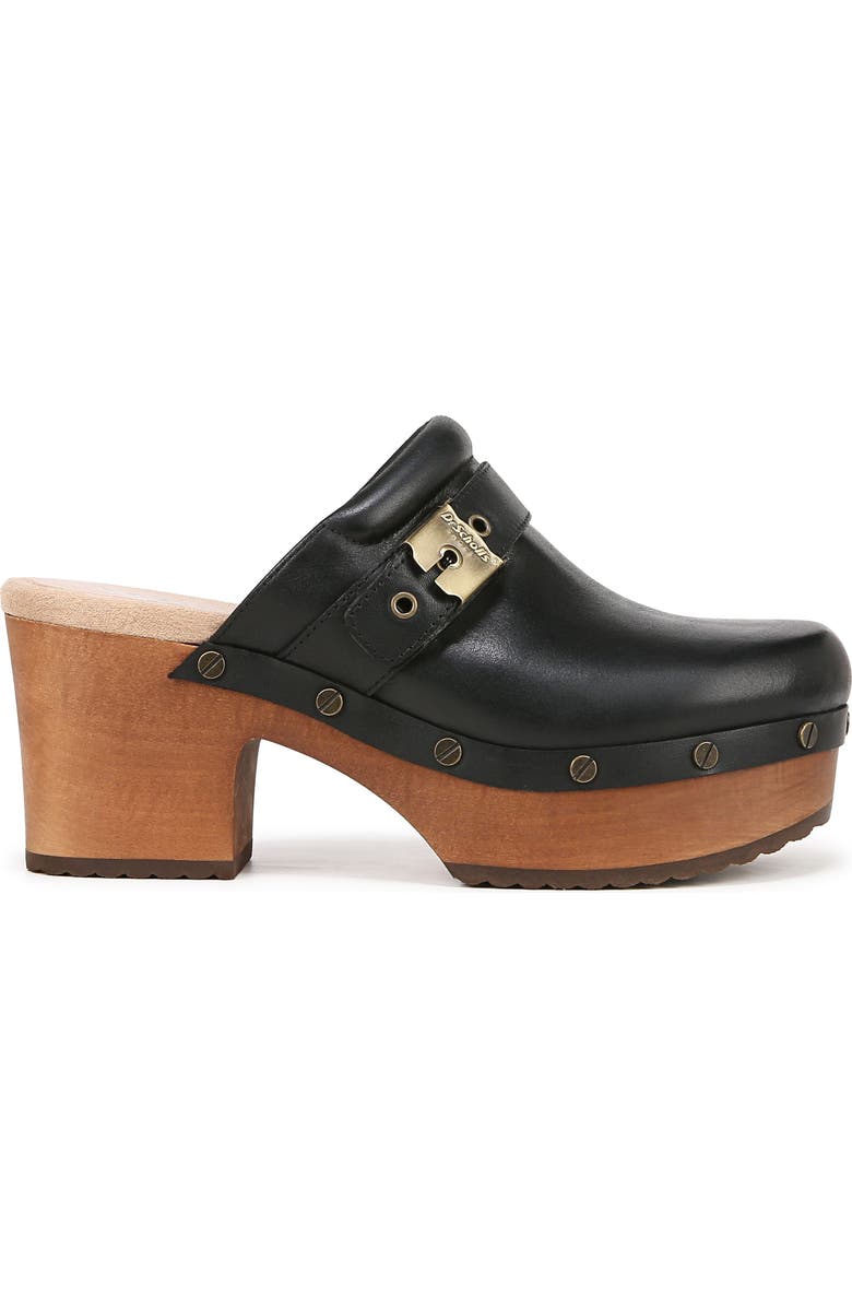 Dr. Scholl's Original Collection Joy Platform Clog, Alternate, color, Black