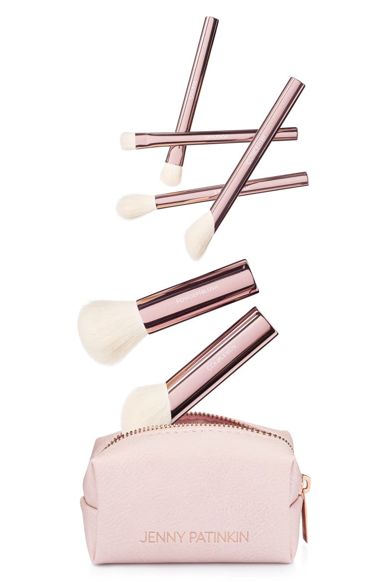 Brush Babies Mini Makeup Brushes, Alternate, color, ROSE GOLD