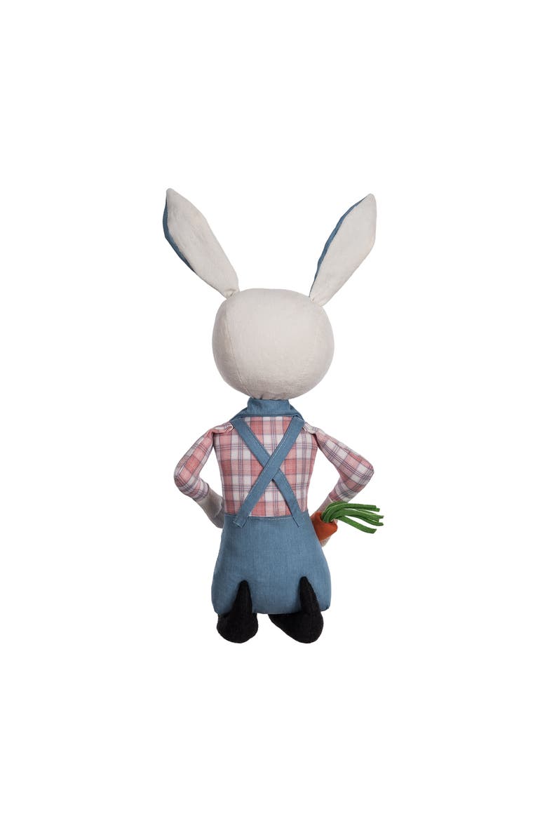 Brixton Bunny Spring Joe Spencer Gathered Traditions Figurine 19", Alternate, color, Blue