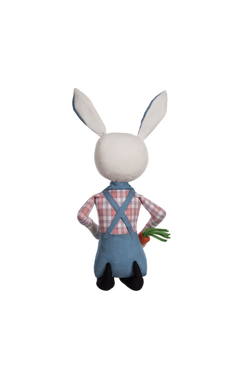 Gallerie II Brixton Bunny Spring Gathered Traditions Joe Spencer's Figurine Doll 19", Alternate, color, Blue