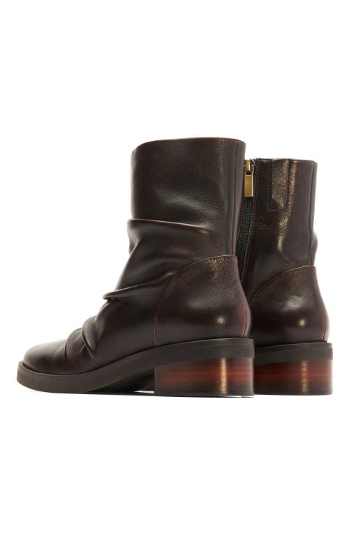 Abeo Traverse Scrunch Boot In Burgundy - Metatarsal