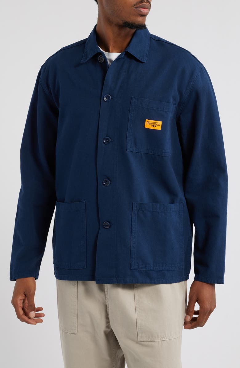 Service Works Classic Cotton Canvas Coverall Jacket, Alternate, color, 
