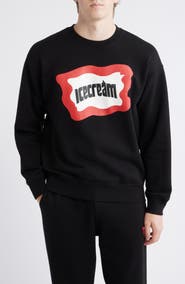 ICECREAM Cotton Graphic Sweatshirt