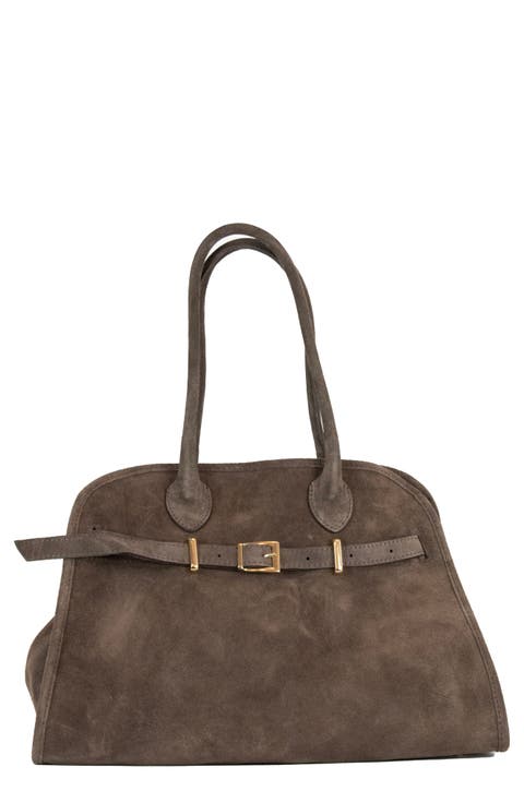 Sasha Suede Tote