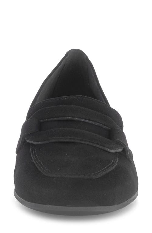 Gabor Penny Loafer In Black