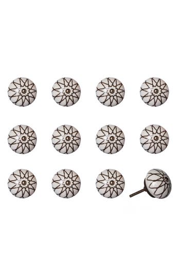 Kinetic 12-pack Knobs In Beige Star