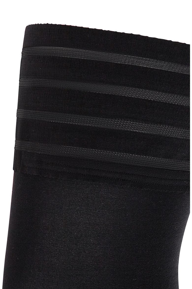Velvet De Luxe 50 Stay-Up Stockings, Alternate, color, BLACK