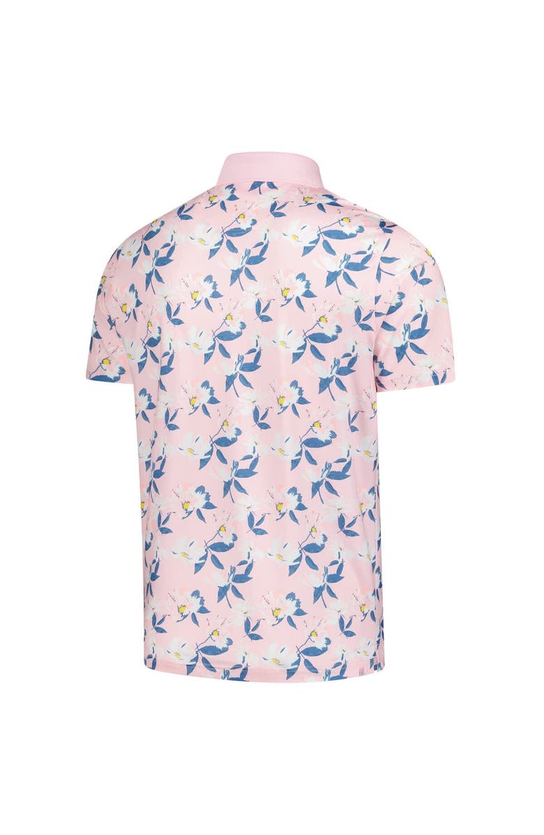 PUMA Men's Puma  Pink Arnold Palmer Invitational Springs Floral Polo, Alternate, color, Pink
