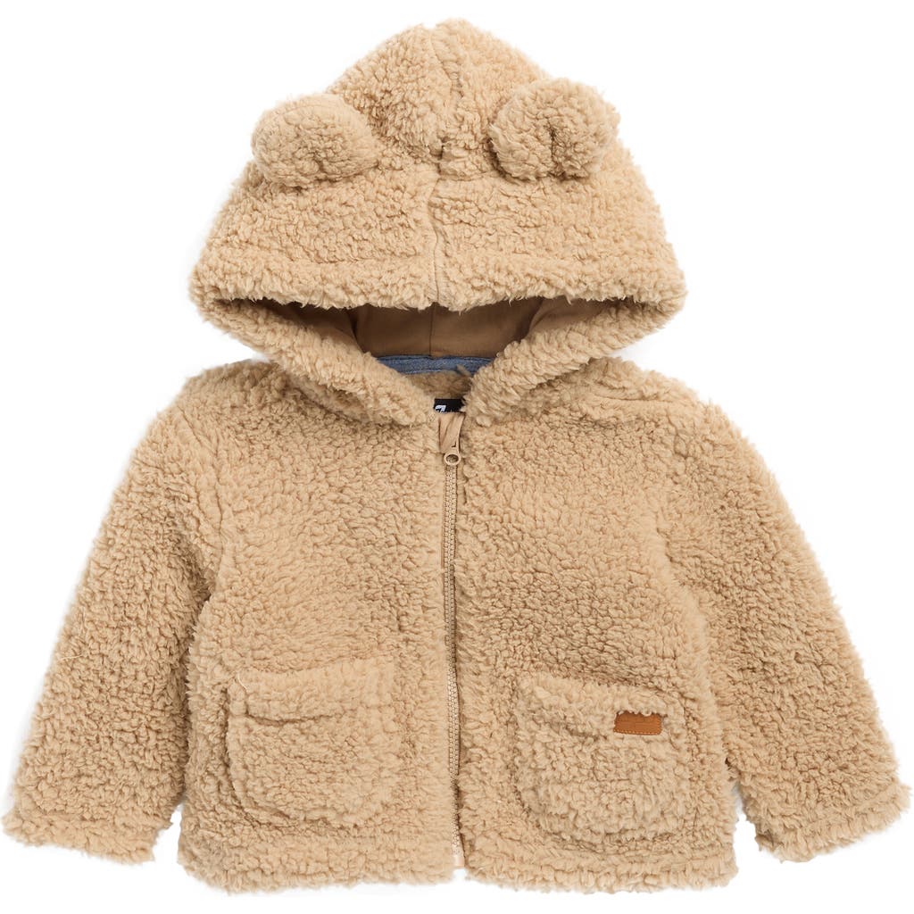 7 For All Mankind Faux Shearling Bear Jacket In Neutral