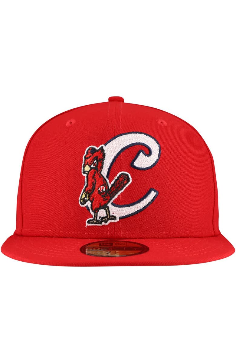 New Era Men's New Era Red St. Louis Cardinals  Duo Logo 2.0 59FIFTY Fitted Hat, Alternate, color, 