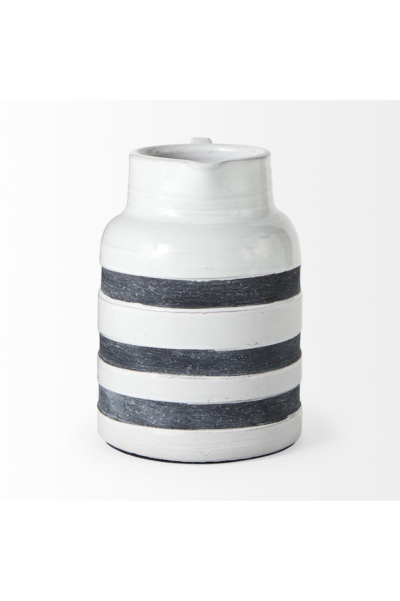 Harmon II  Large Ceramic Jug, Alternate, color, Black
