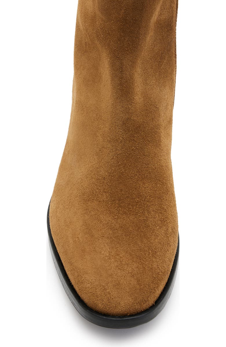 AllSaints Bonham Suede Zip Boot, Alternate, color,