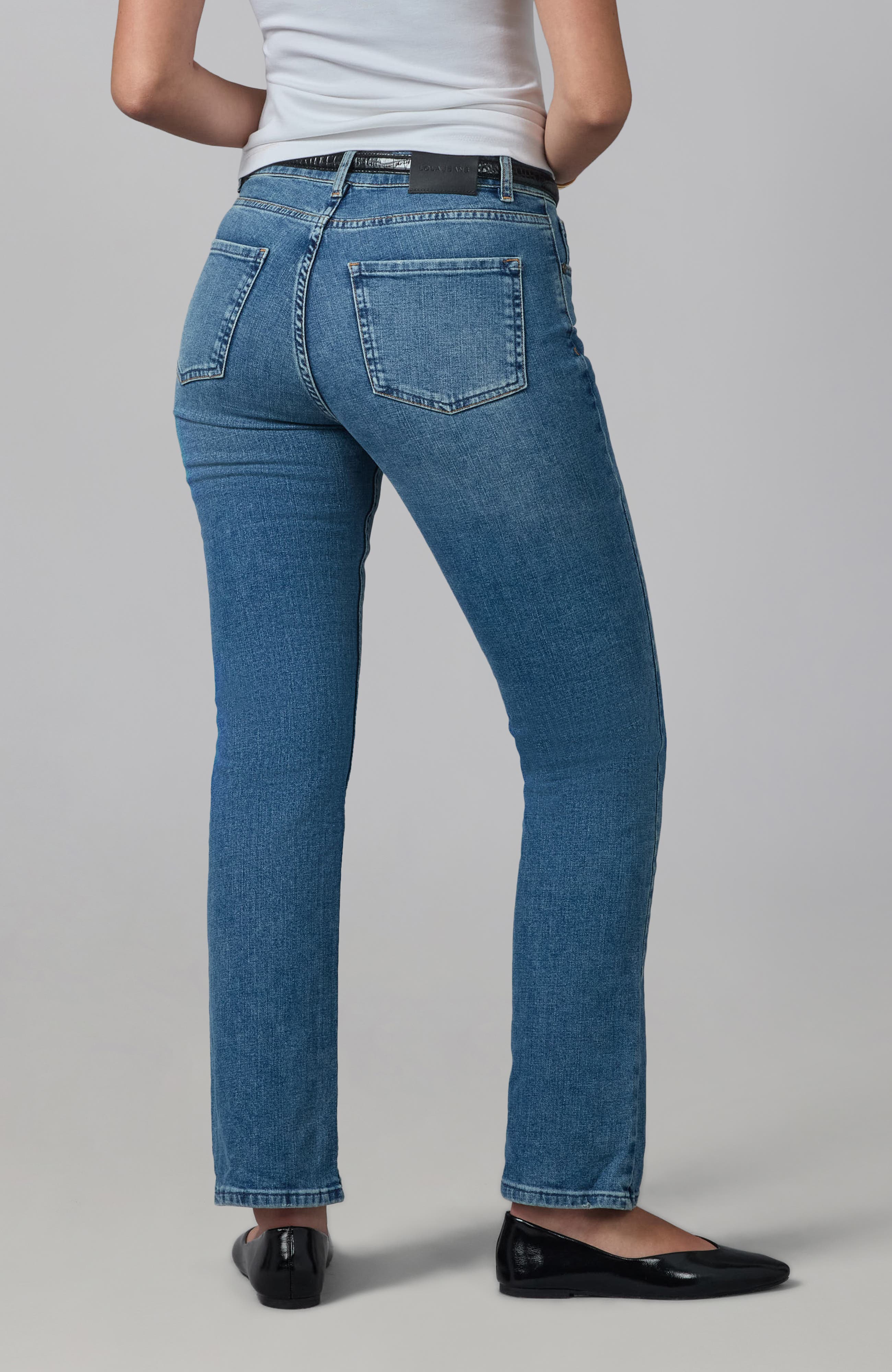 Denver High Rise Straight Leg Jeans (Women) | Nordstrom