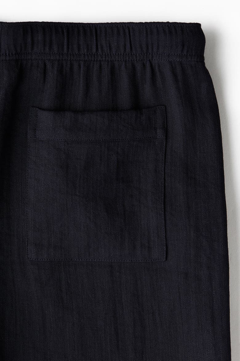 Loose-fit Shorts, Alternate, color, Navy blue