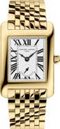 FREDERIQUE CONSTANT LAD QUARTZ WR SS BRAC WHTE