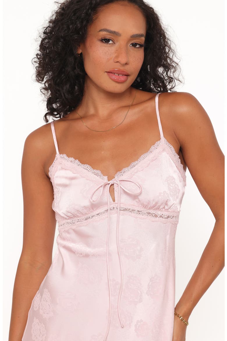 Melita Lace Sleeveless Maxi Dress, Alternate, color, PINK
