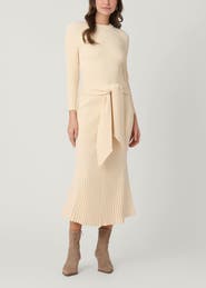 Shoshanna Sam Tie Knit Dress