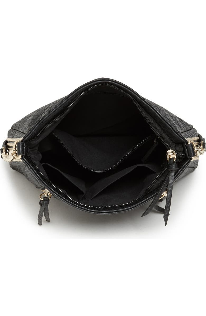 BP. Double Zip Studded Crossbody Bag, Alternate, color,